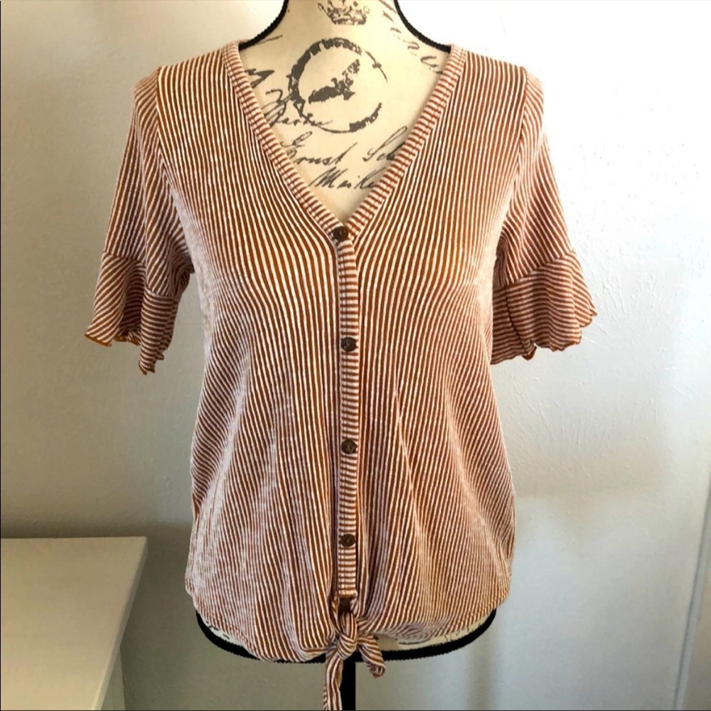 Orange Blouse